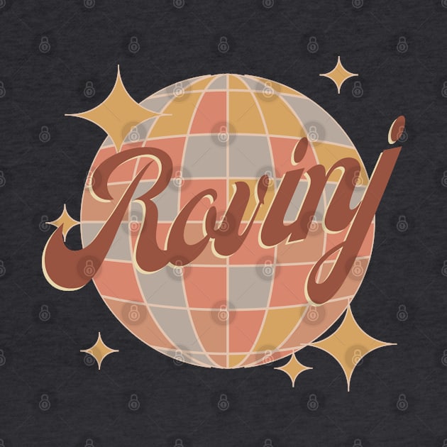 Rovinj City Croatia Retro Vintage Design by Bailamor